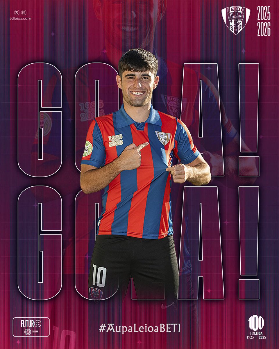 SDLEIOAoficial's tweet photo. ⏱️90’ | 1-3

💣 GOOOOOOOOOOOOOL DE LA #SDLeioa! GOOOOOOOOOOOLAZO DE @Mikelgamizz!

#PasaiaLeioa | #AupaLeioaBETI 💙❤️ https://t.co/Jf0f6oYfvW