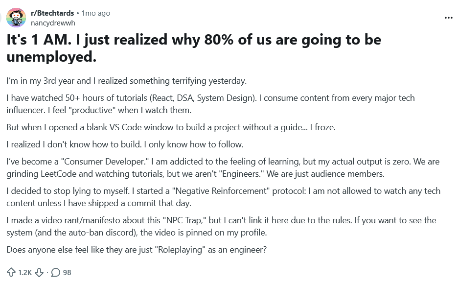 prasenx's tweet photo. This guy just exposed real computer science problem https://t.co/t58NeciOJW