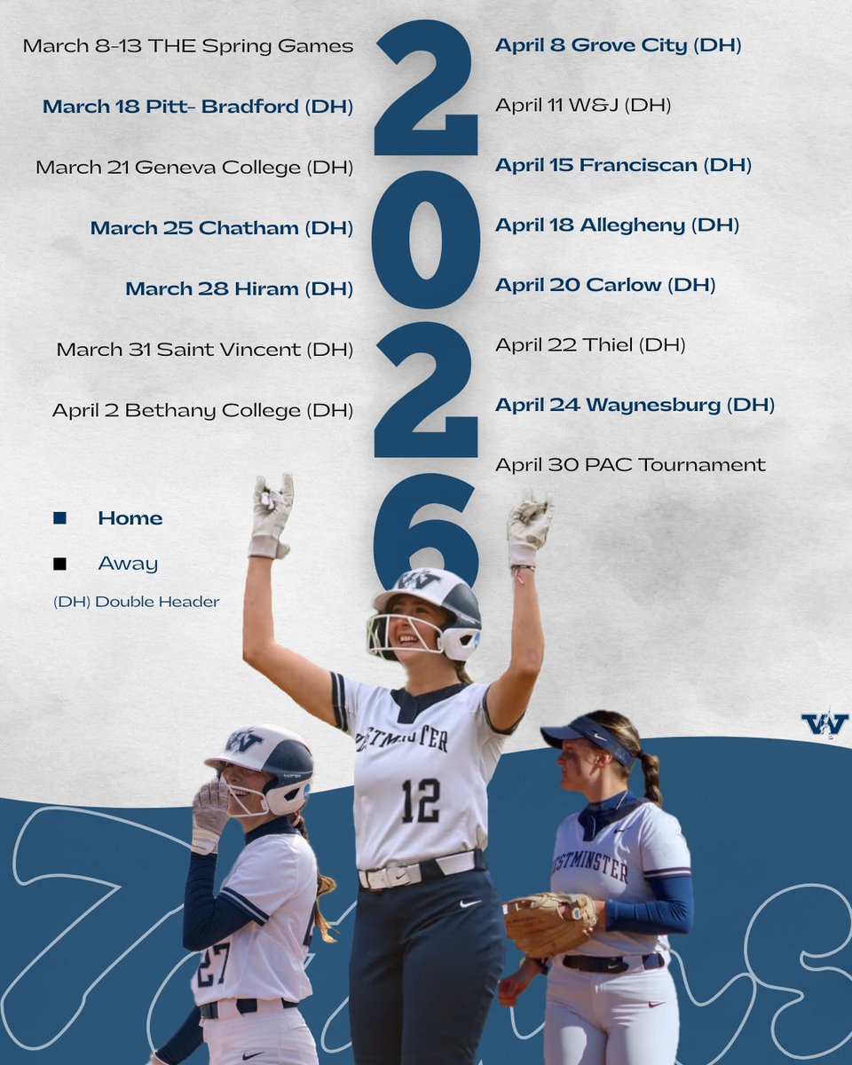 Westminster Softball tweet media