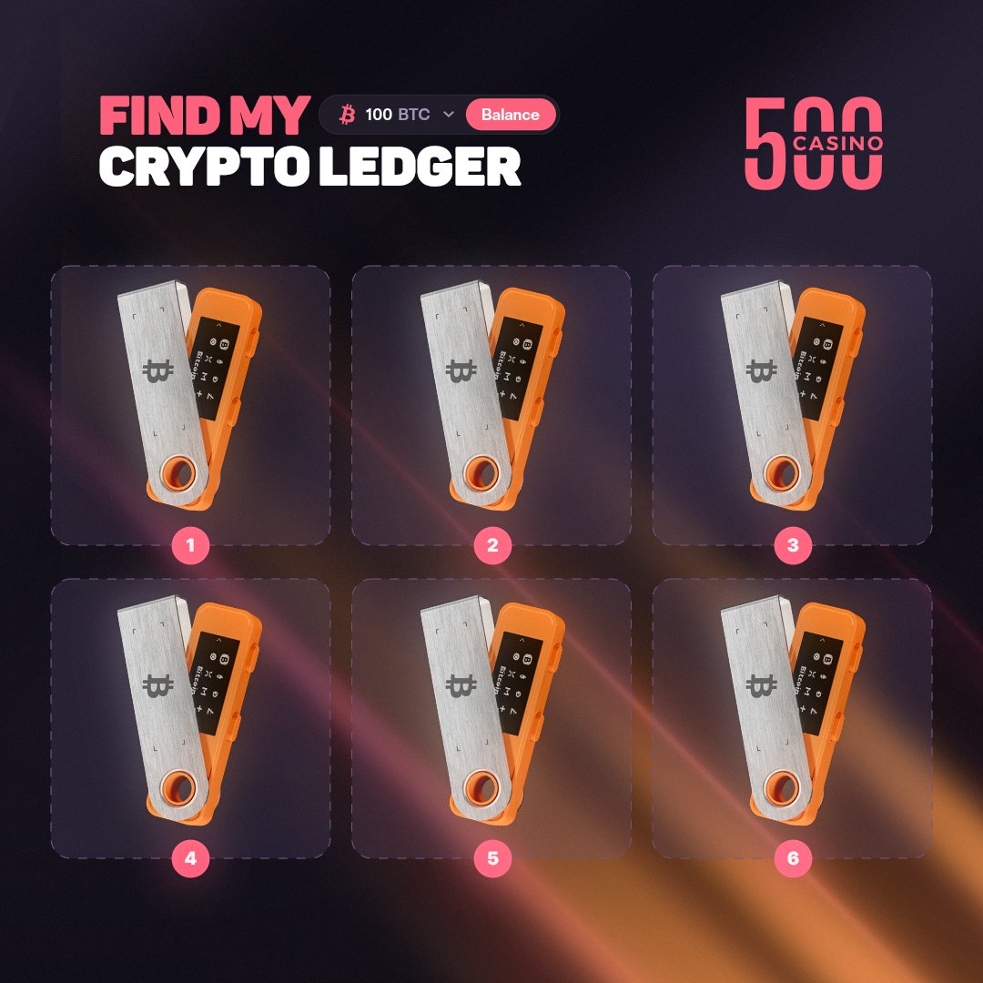 One of these old crypto ledgers contains 100 $BTC 😲

Can you find out which one?