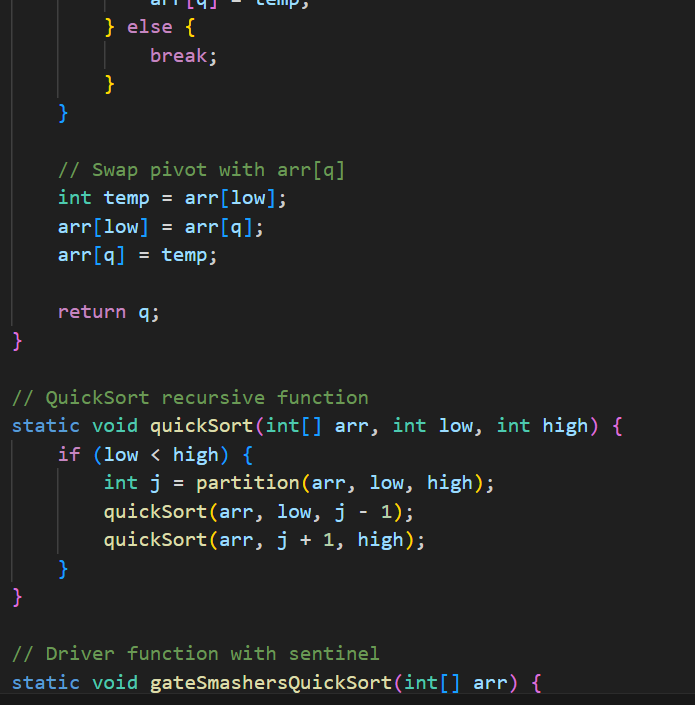 zenitsushah's tweet photo. Day 8 🚀Today I practiced and revised sorting algorithms, diving deeper into Quick Sort. 📷Learned how partitioning works 📷Strengthened my understanding of recursion Quick Sort really shows the power of divide‑and‑conquer!
  #sort #QuickSort https://t.co/F9Z84jY1wt