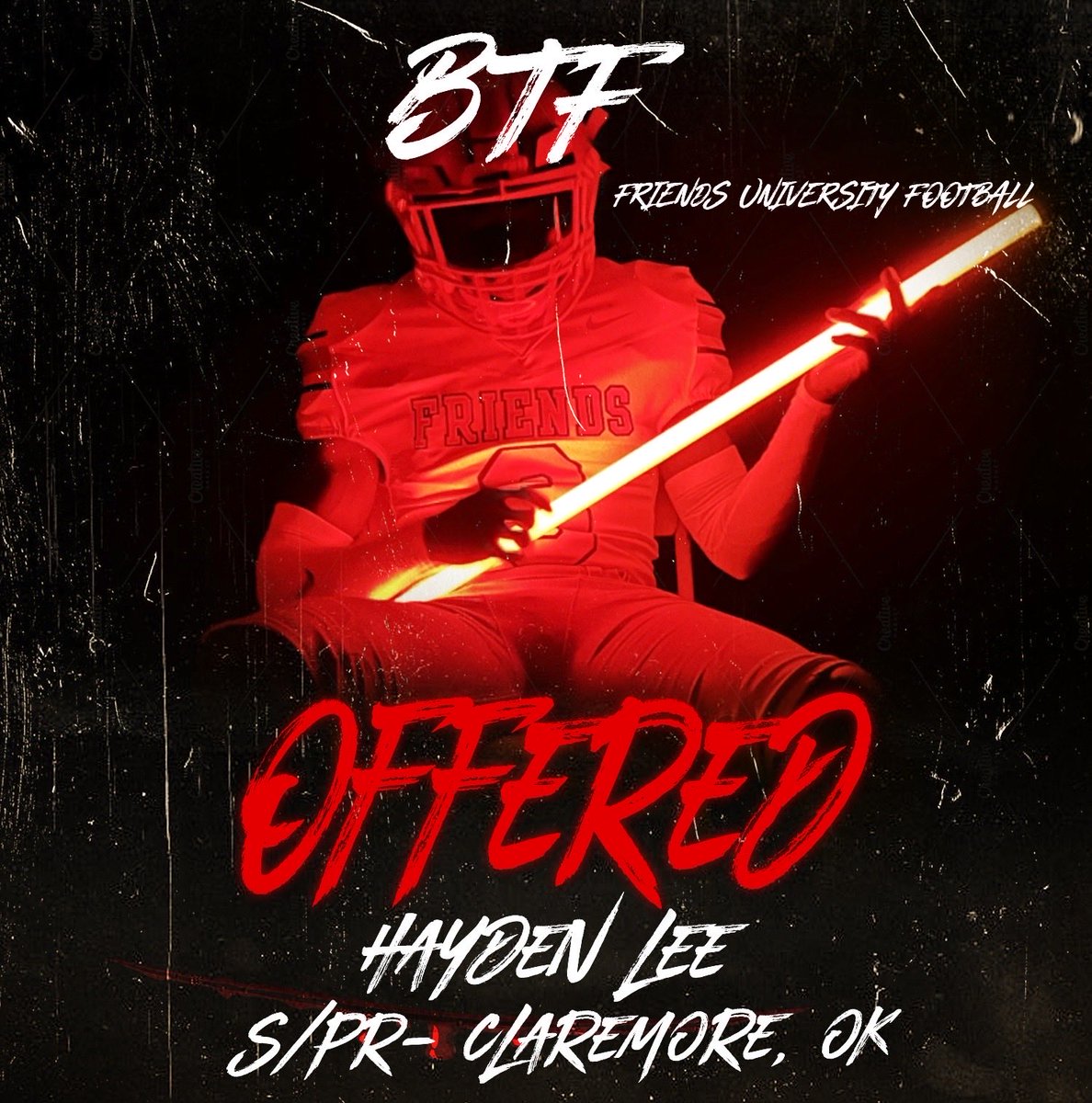 After a great talk with coach <a href="/Cheatham_JettFU/">ᴊᴇᴛᴛ ᴄʜᴇᴀᴛʜᴀᴍ</a> I am very blessed to receive another offer to <a href="/FalconsFU/">Friends University Football</a>