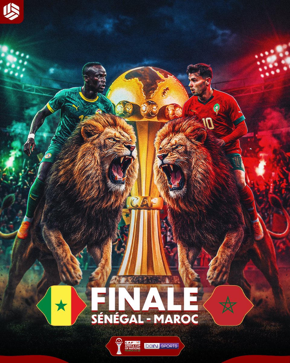 🚨 𝗢𝗡 𝗬 𝗘𝗦𝗧 !! 𝗟𝗘𝗦 𝗟𝗜𝗢𝗡𝗦 𝗗𝗘 𝗟𝗔 𝗧𝗘𝗥𝗔𝗡𝗚𝗔 𝗖𝗢𝗡𝗧𝗥𝗘 𝗟𝗘𝗦 𝗟𝗜𝗢𝗡𝗦 𝗗𝗘 𝗟'𝗔𝗧𝗟𝗔𝗦 𝗘𝗡 𝗙𝗜𝗡𝗔𝗟𝗘 𝗗𝗘 𝗟𝗔 𝗖𝗔𝗡, 𝗖'𝗘𝗦𝗧 𝗔𝗨𝗝𝗢𝗨𝗥𝗗'𝗛𝗨𝗜 !!! 🇸🇳🏆🇲🇦

À la fin, il n'en RESTERA QU'UN ! 😤

4 Ans après son dernier titre de Champion