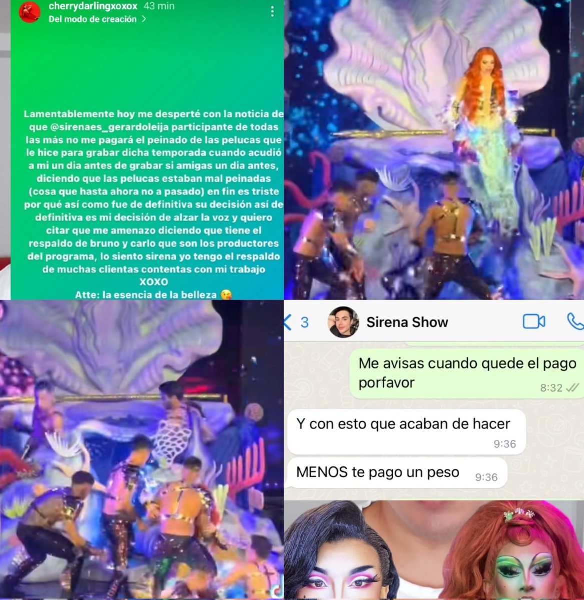 memoisjochis's tweet image. Quiere hablar de nacas y de osos, aquí les dejo la ves que se cayo en la final de LMD y no quiso pagar unas pelucas a una drag queen. Naca jajaja q oso 🫩