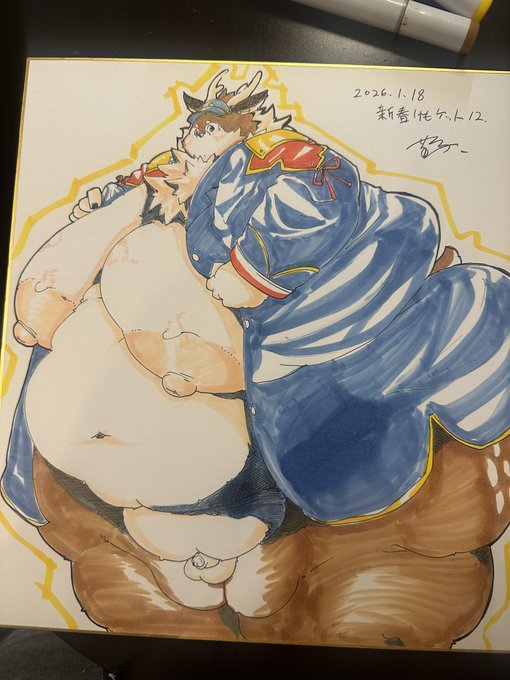 今回サークル落ちてますがギリギリまで色紙など描いております。
F-16 おまわりさん、コの人です。にて頒布させていただきますので本日はよろしくお願いします。 