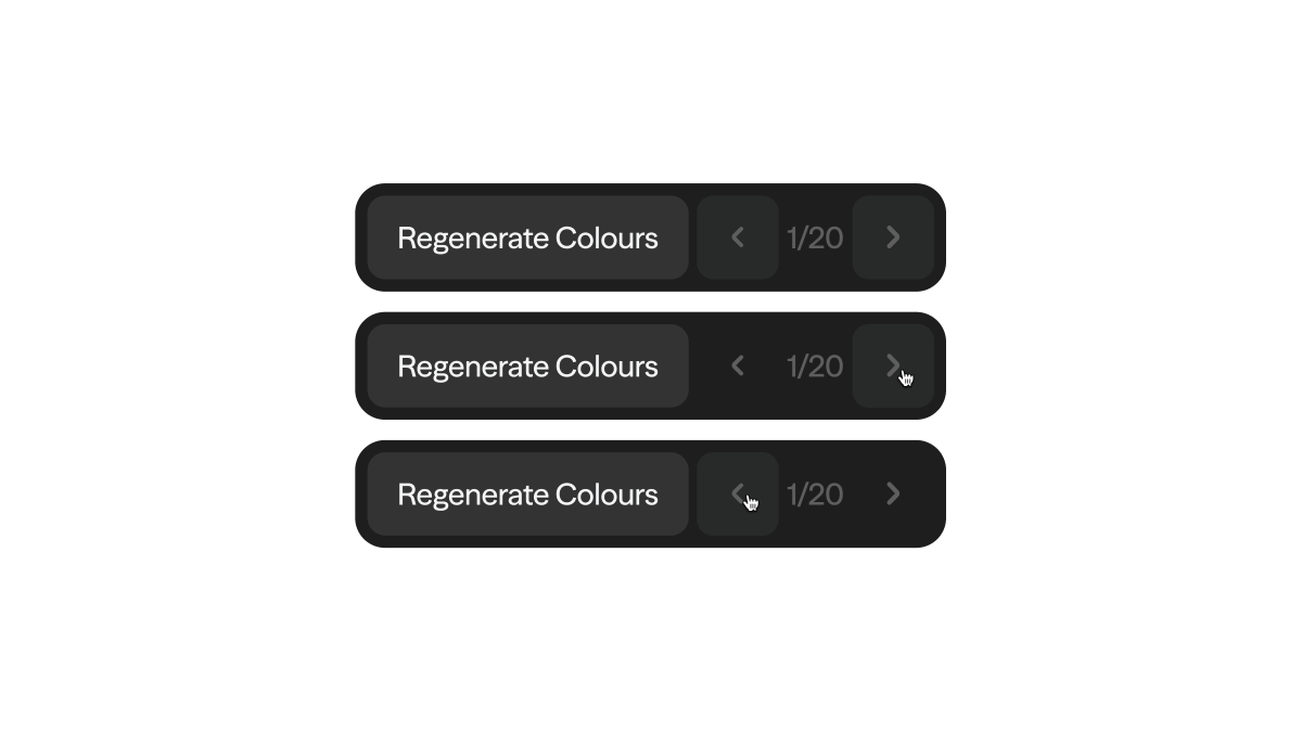 navigating across colour themes