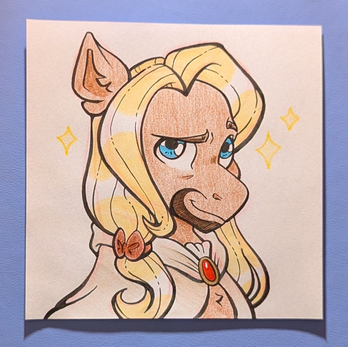 Post-it Ponies✨️

A Stallion from the mobile game. Look at his beautiful blonde mane, I couldn't not draw him✨️

17. Francesco