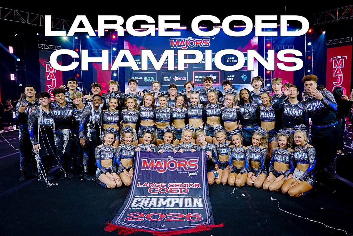 CACheetahs's tweet image. 11x MAJORS Champions 🏆