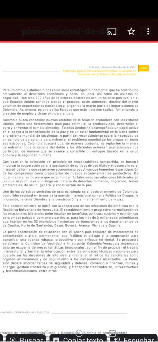 ValenciaNels0n's tweet photo. La devoción #ProYanqui de @petrogustavo consignada en su #PND
Dizque EEUU es un socio estratégico, será que no da un pedazo de Venezuela y otro de Groenlandia?
Qué hemos tenido 200 años de relaciones en los cuales el balance es positivo, nos quitaron a Panamá https://t.co/HWgEKkJZJV