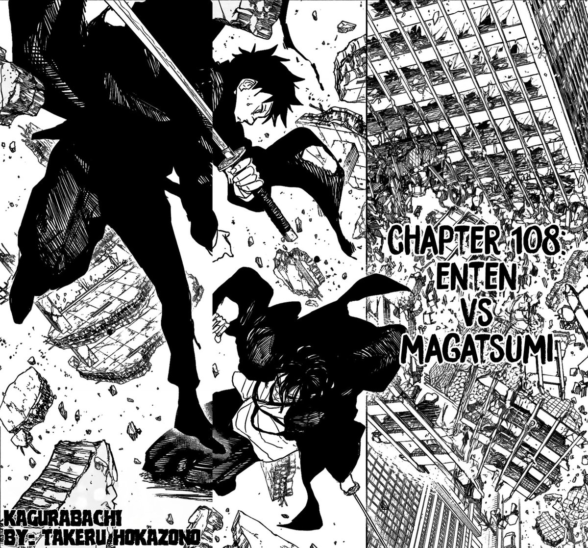 boofyw0ck's tweet image. #KAGURABACHI108 

Read Kagurabachi Chapter 108 “Enten vs Magatsumi” in English by SubmundoScans in The Replies Below!