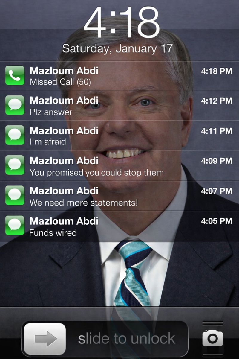 Chill out, Mazloum. It’s the weekend. And Monday is MLK Day, a Federal holiday. Can you keep the SDF from collapsing before Tuesday?