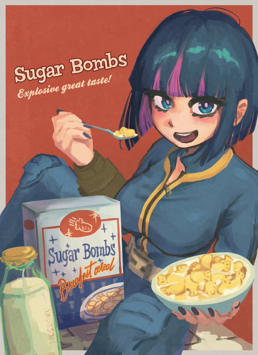 mosboru's tweet image. just started playing fallout,
look at my little sugar bomb...