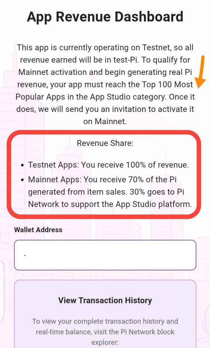 PiNetworkAlerts's tweet photo. Exciting developments are on the horizon for the $Pi ecosystem! 🚀 We’re rolling out major updates that include:

•Payment Integration: Seamlessly connect your transactions to real-world products.

•Real-World Product Releases: Experience tangible applications of Pi in everyday life.
•Stellar Transfer Updates: Enhanced capabilities for secure and efficient transfers.
•Improved Wallet Security: Your assets are safer than ever.
•Built-In Revenue Functionality: Our display system now supports integrated payment features for real-world products.

If you’re currently testing your app on the testnet, remember that earnings are distributed in test-Pi. To transition to the mainnet and earn real Pi, aim to be among the top 100 in the App Studio! 👍

Earnings Distribution:

•Testnet: 100% of your revenue.
•Mainnet: 70% of revenue generated from item sales, with 30% supporting the Pi Network.

Opportunity favors the prepared! Let’s harness these updates for a brighter future together.

Don’t forget to like and retweet to spread the word about Pi’s evolution!

#PiNetwork #Blockchain #CryptoUpdates #AppDevelopment #Pioneers #Innovation