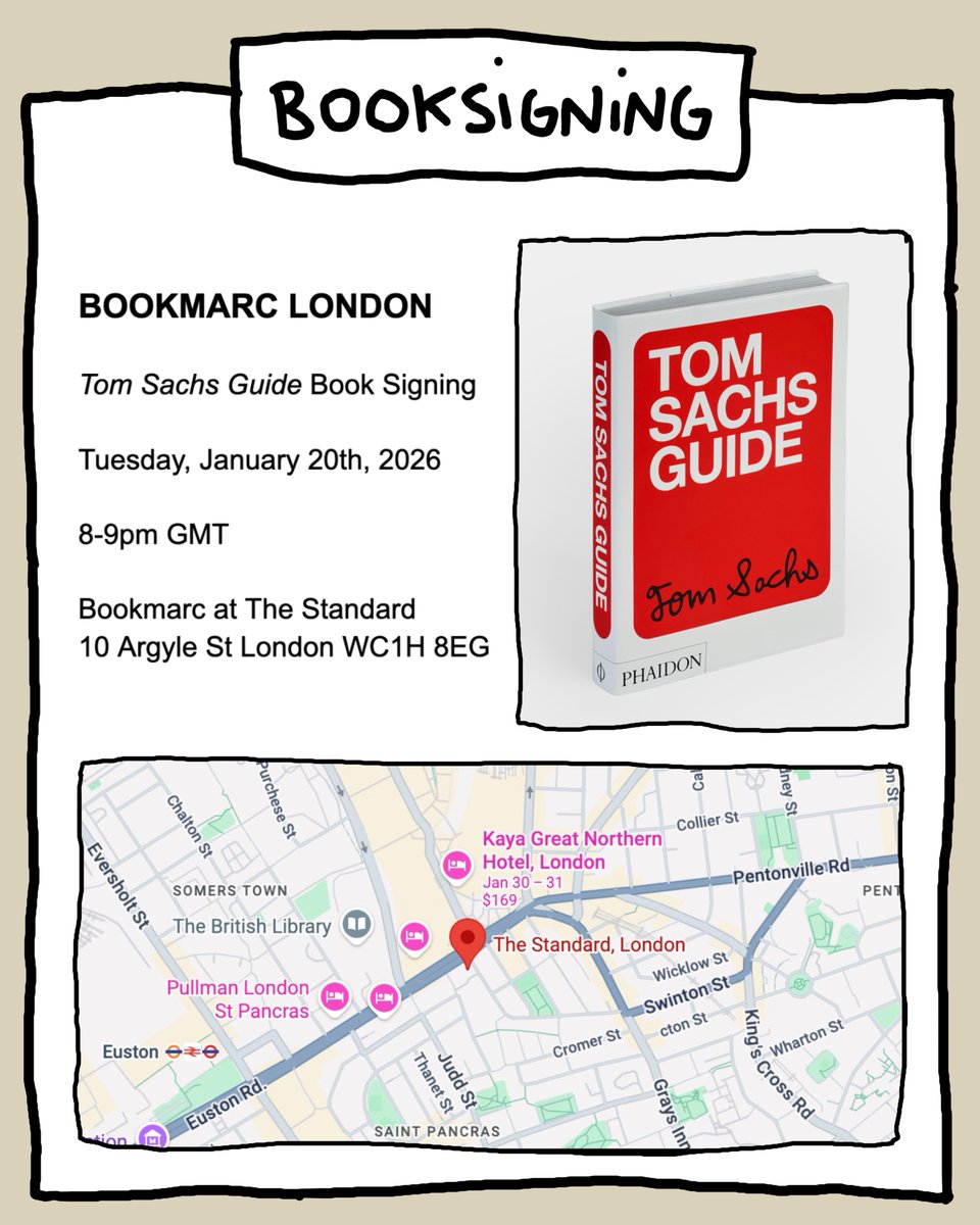 Tom Sachs tweet media