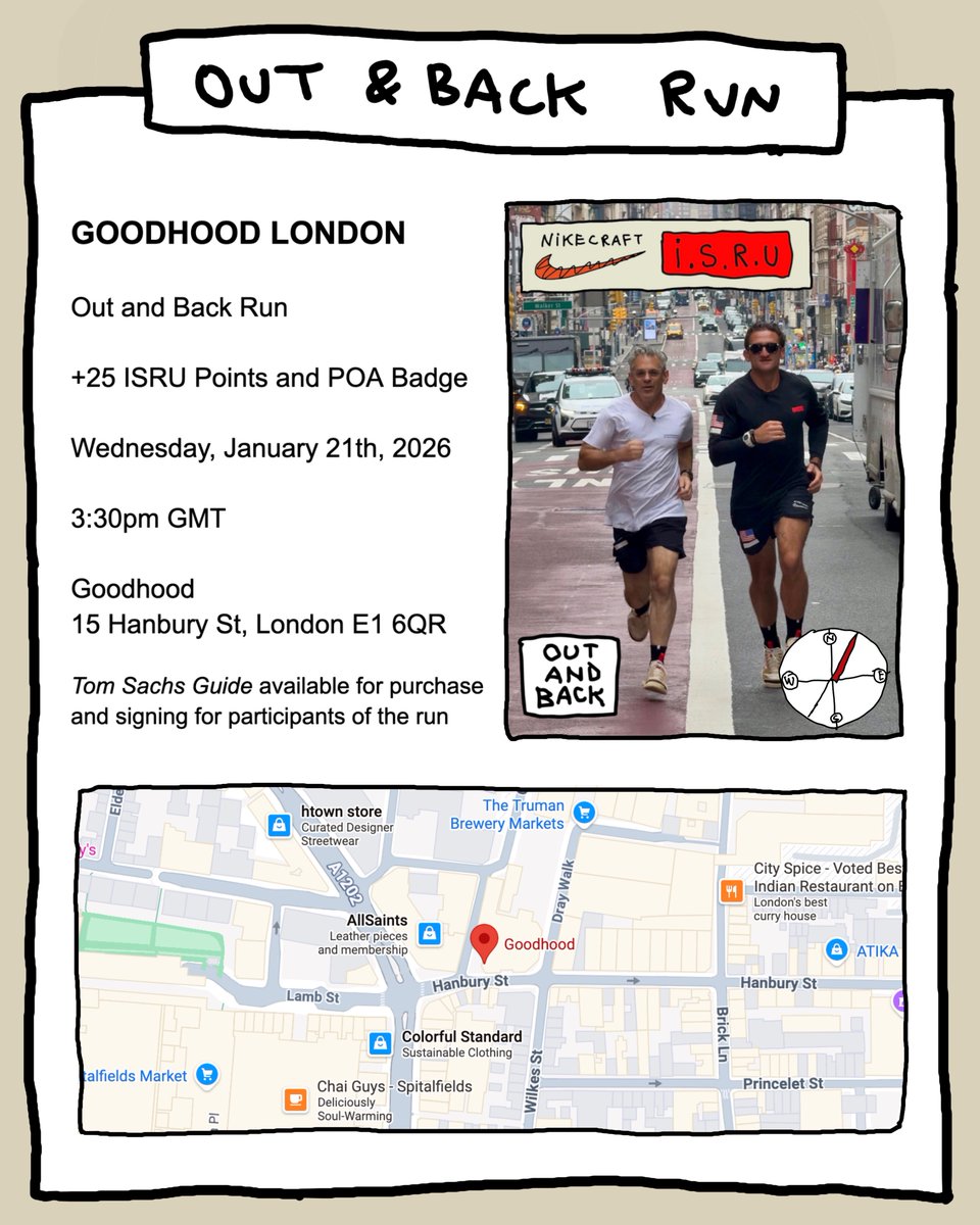 Tom Sachs tweet media