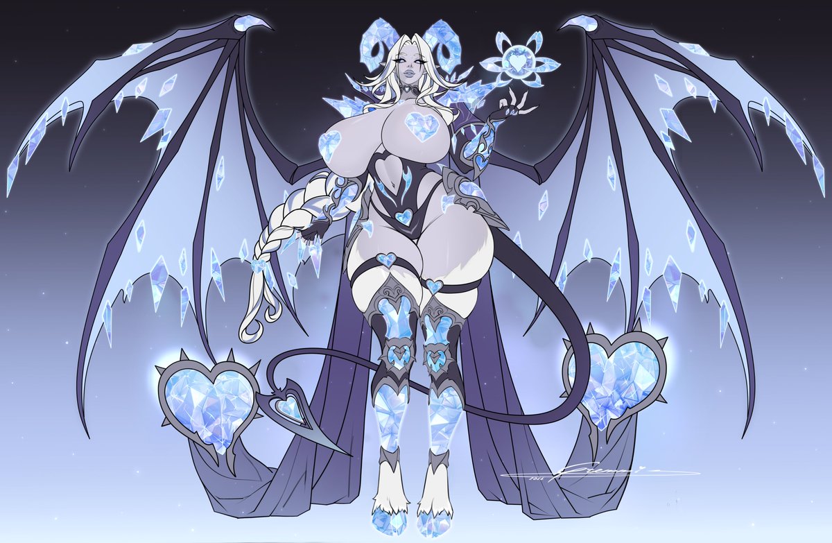 It seems like it’s been a while since there were new adopts, so I brought one
💙Succubus Frostbite Queen💙
❗️She's available for pre-order by DM❗️
(pre-order includes n*de and special extra form, commercial use, small changes allowed)