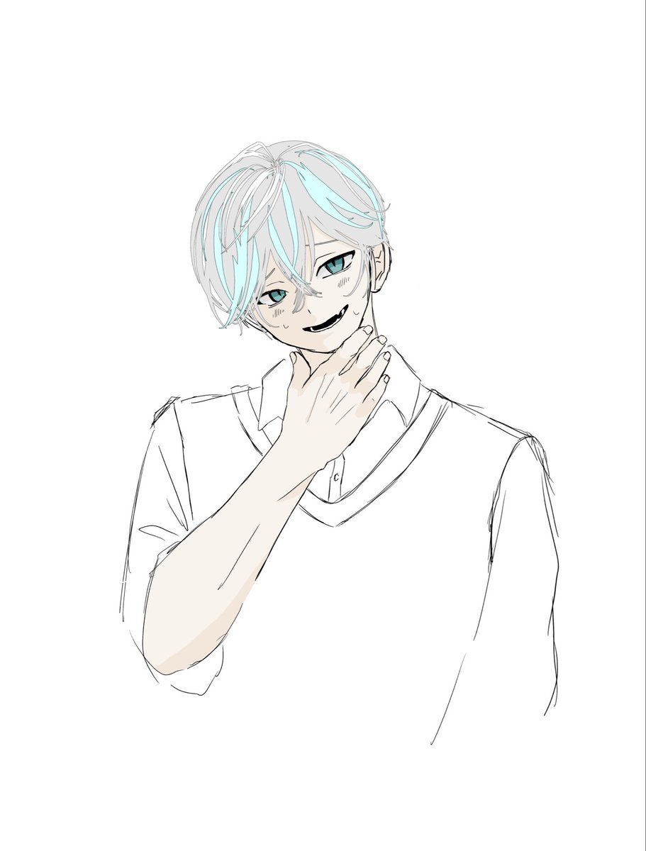 nekomoru__'s tweet photo. 闇堕ち(？)
 #イラスト
  #創作男子 https://t.co/ZeWeI1KHkd