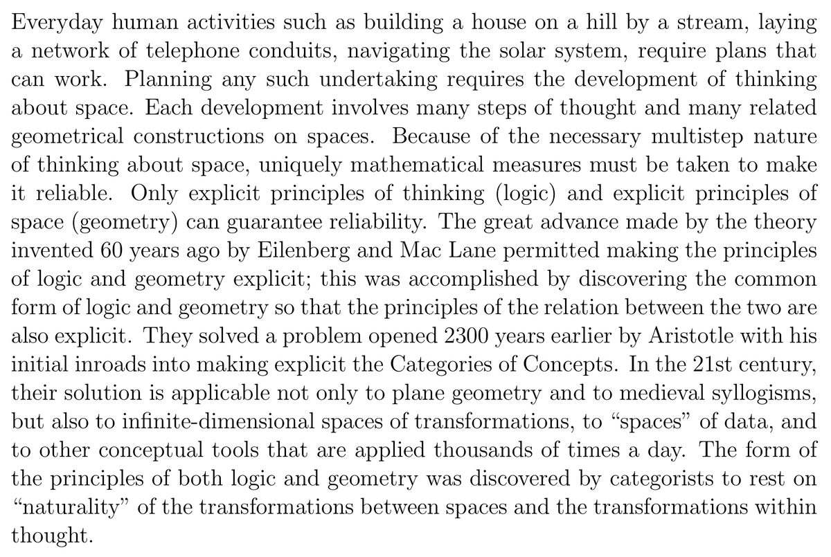 Lawvere on the "usefulness of Category Theory"