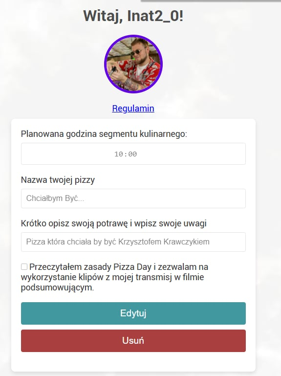 InatLoL's tweet photo. Idziemy po medal. Najbardziej artystyczna pizza jaką mogłem sobie wyobrazić xD

Pizza Day 2026 - 7.02.2026
#bonkol #PizzaDay https://t.co/ziqwDk2zS5