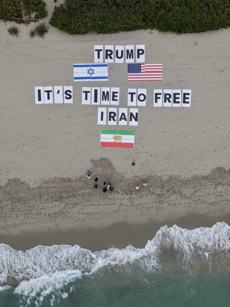 Miami: “Trump it’s time to free Iran” 

Via <a href="/diploact/">DiploAct</a> <a href="/letsdsomething/">letsdosomething</a>