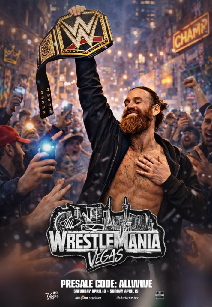 The rise of the true people’s champ begins now ! <a href="/SamiZayn/">Sami Zayn</a> <a href="/WWE/">WWE</a> 
#WWEChampion #WrestleMania #WrestleMania42 #WrestleManiaVegas #Smackdown