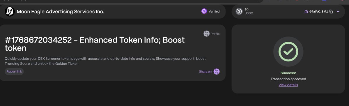 asdfghdev_'s tweet image. dex + x30 boost paid.