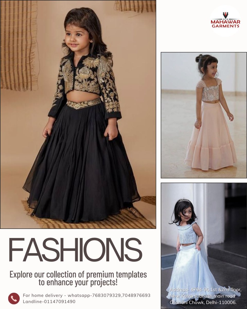 shanu_gupta171's tweet photo. Little divas deserve big style ✨
Dress your princess in elegant ethnic wear crafted for comfort, charm, and celebrations. Perfect for weddings, festivals, and special moments 💖👗

#KidsFashion #LittlePrincess #EthnicWearForKids #KidsLehenga #DesignerKidsWear #FestiveFashion https://t.co/txThmkwNYg