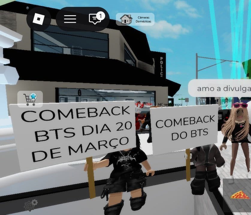 AzulindigoRM's tweet image. TEM ARMY ATÉ NO PROTESTO DO ROBLOX KKKKKKKKKKKKKKKK DOMINAMOS O MUNDO!!!!!