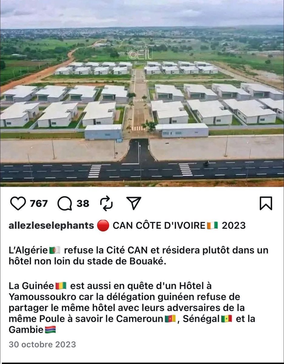 WesternSaharaQ's tweet image. سكن المنتخبات في دورات الكان الملاح