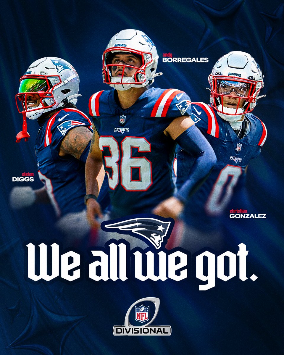 Patriots's tweet image. Us vs. them.