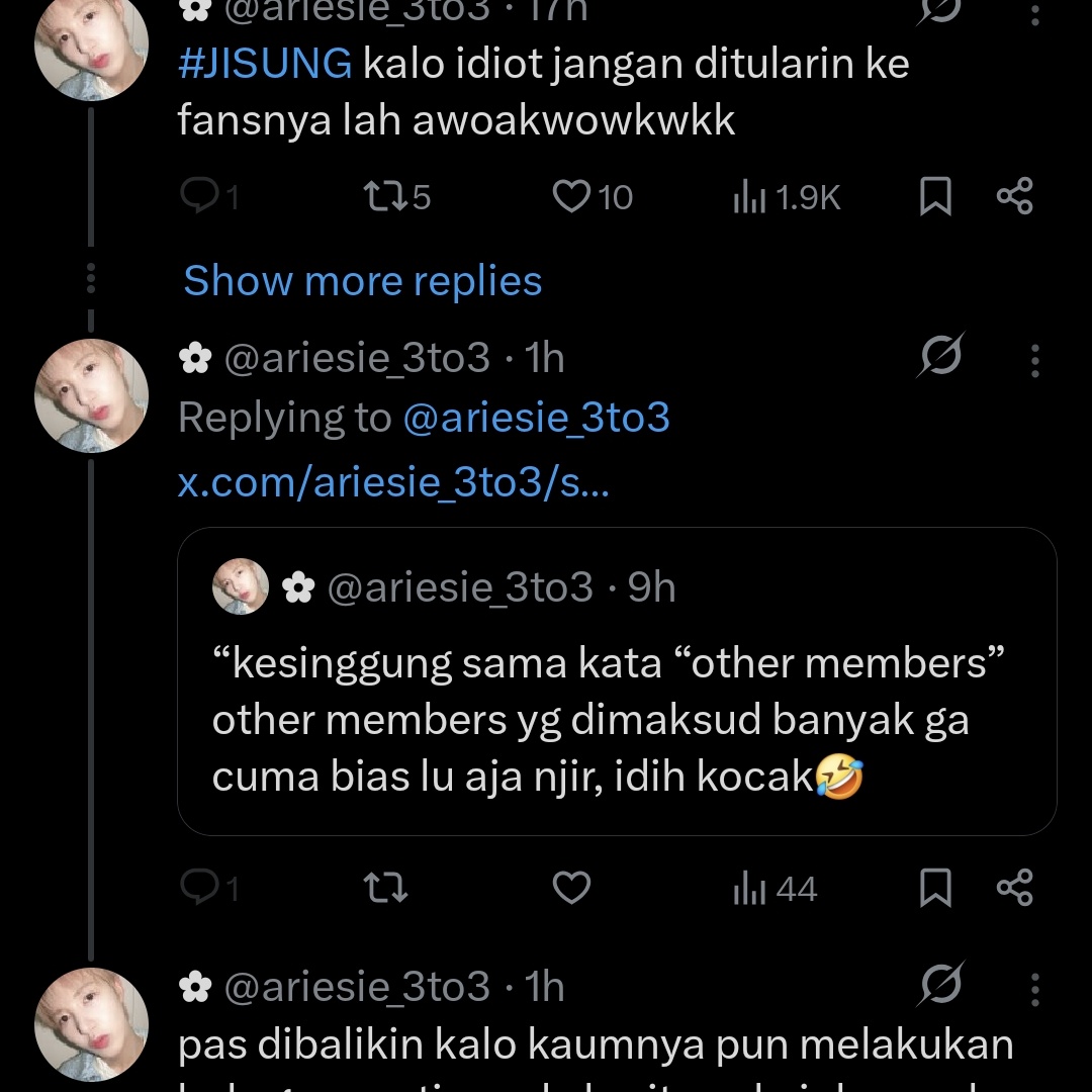 leenjennu's tweet image. HELP RT ‼️ HELP RNB ‼️

guys lagi dan lagi ada aja ya orang yang begini? BISA GAKSI KITA SAYANG SAMA SEMUA 7DREAMIS? harus banget begini?? tolong lah ya pemikirannya. ketikan tuh dijaga, rnb guys orang sick ini gajelas. duo org saling adu bacot dan sama sama sick