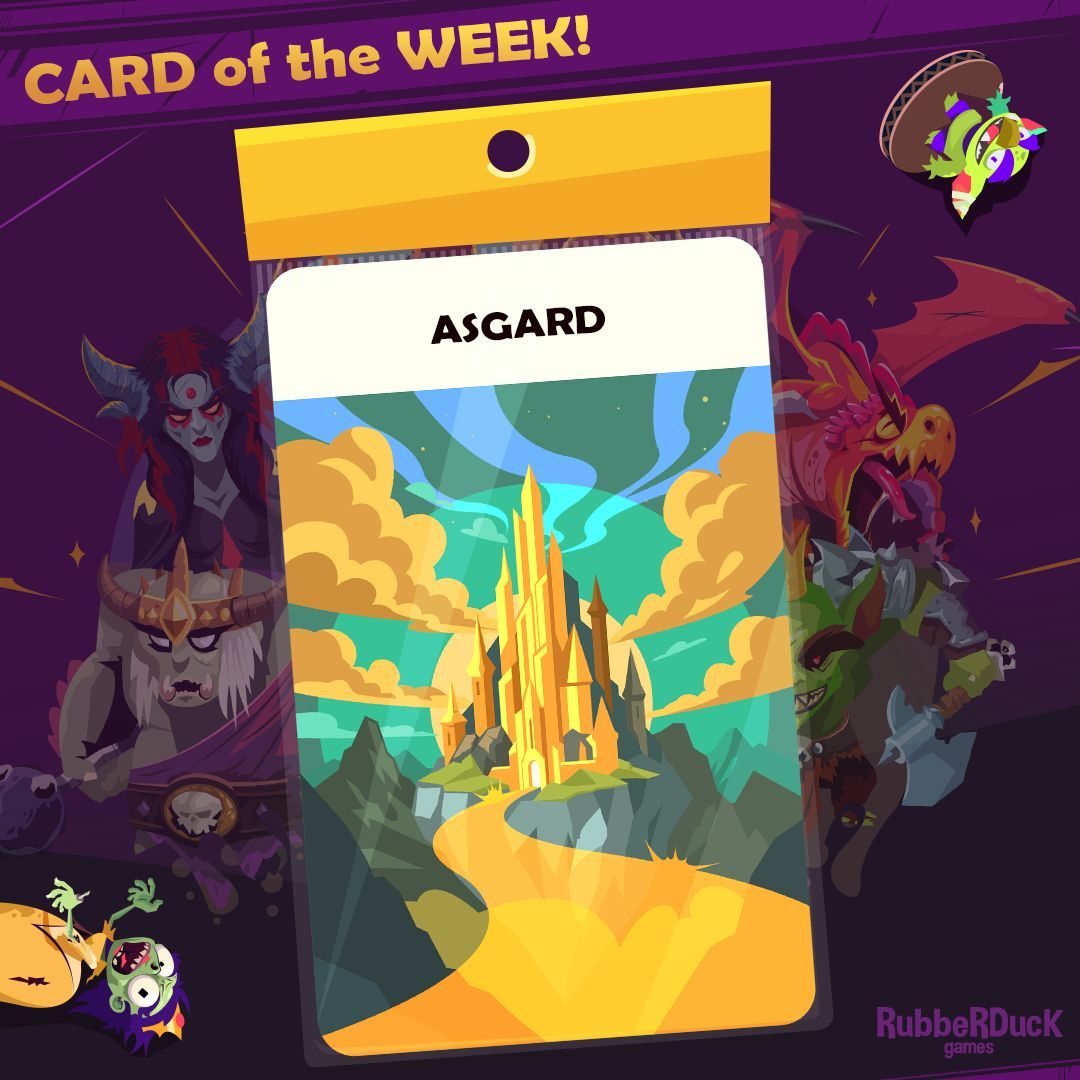 RubberDuck_G's tweet photo. Card of the Week: Asgard

A realm carved in stone and lightning.
Asgard is a Location card that represents the seat of the gods themselves — a place of power, challenge, and consequence.

Get Kingdom of Cards on #Steam!

#screenshotsaturday https://t.co/B4rwRlNn2P