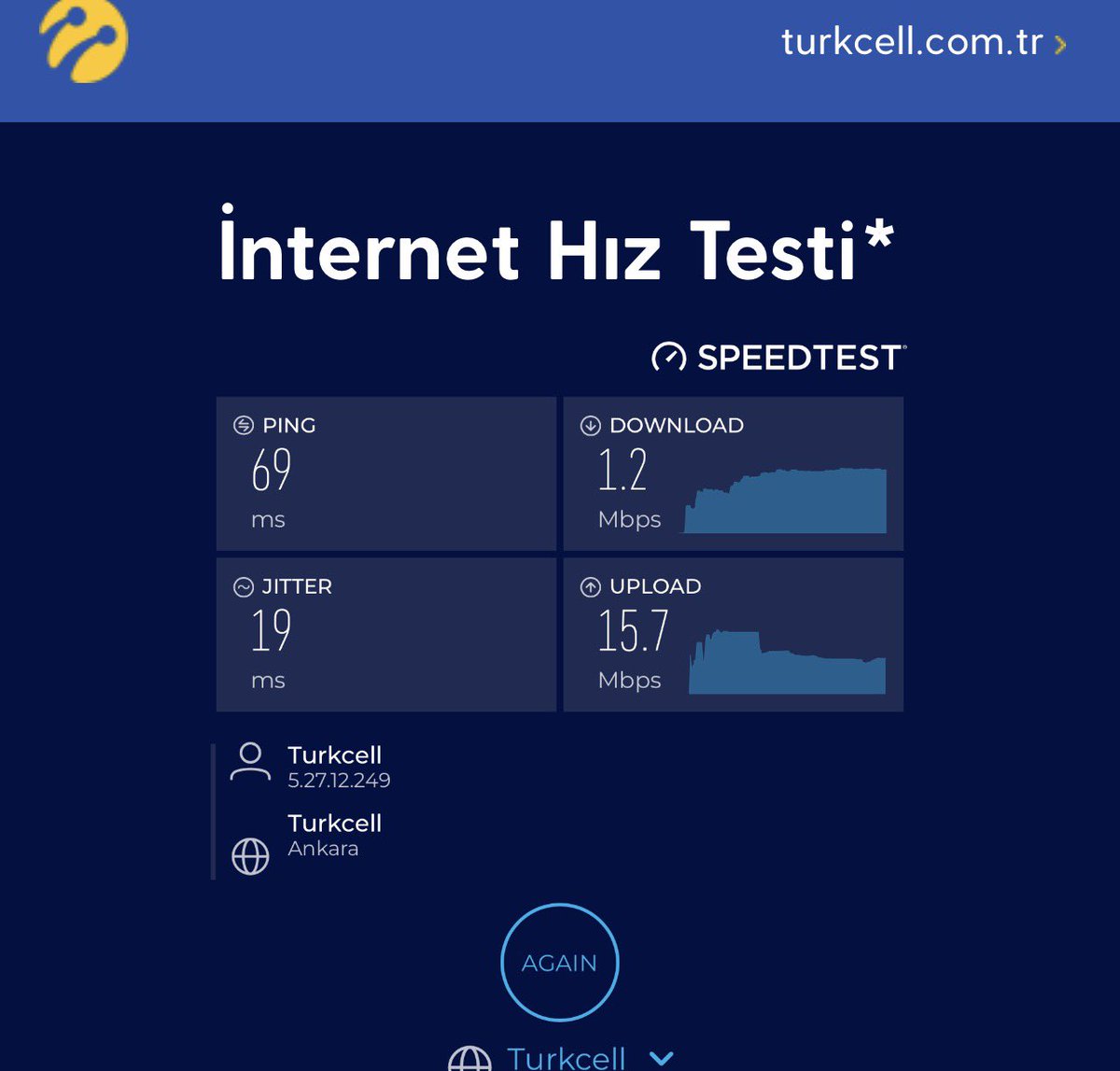 Yıldım yeminle. Bi kamyon para alıp kuruşunu hak etmeyen superbox ı pazartesi gözünüze sokup iptal ettiricem. 5G, kapsama alanı hikayelerinizi kime anlatırsanız anlatın bundan sonra… <a href="/Turkcell/">TURKCELL</a> <a href="/TurkcellHizmet/">TURKCELL Müşteri Hiz</a>
