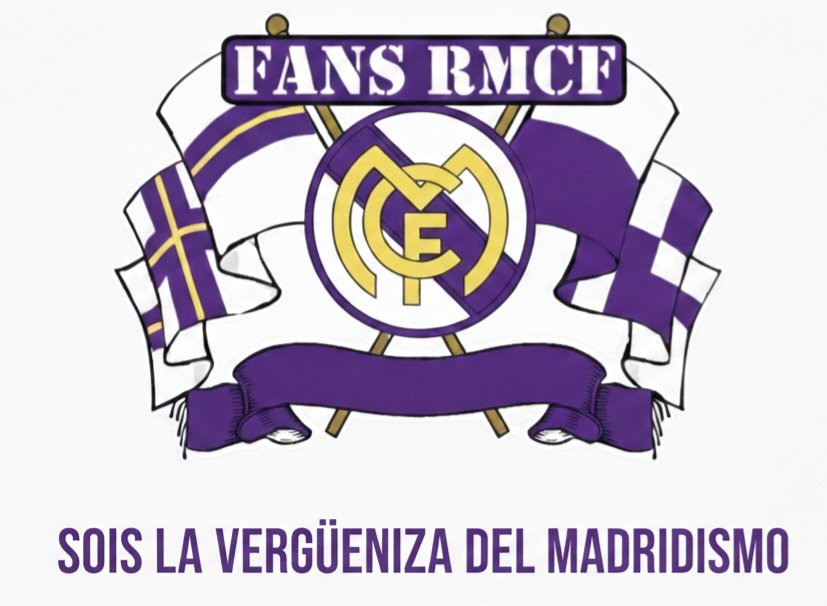 Esta gente tiene q ser pitada cada partido!!
#GradaFansFueraDelBernabeu