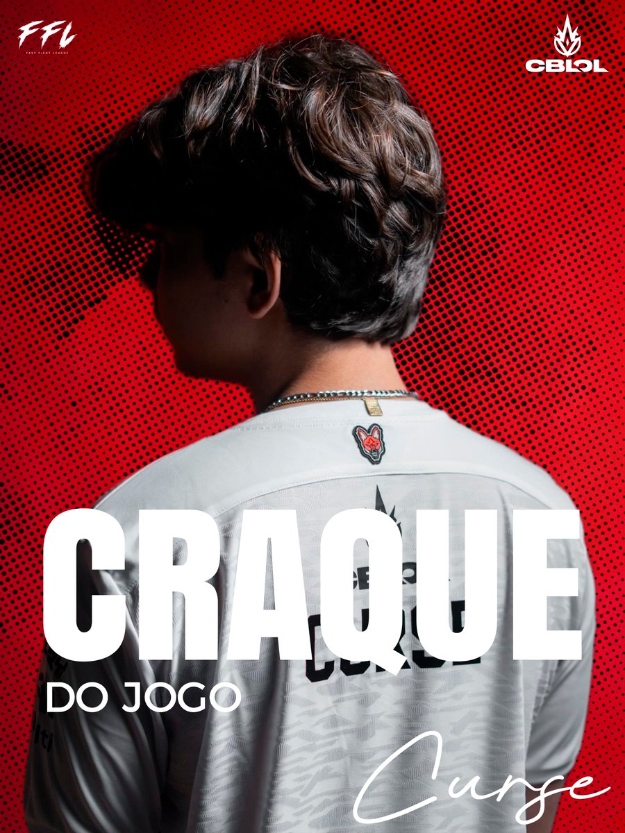 FastFightLeague's tweet image. CURSE é o MVP do confronto entre RED Canids e Fluxo W7M.
O Caçador da Matilha foi dominante e destruiu o jogo com seu Jayce.