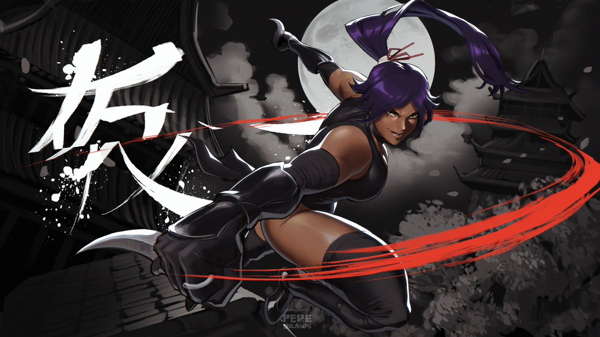 Yoruichi with some changes 
[COMMISSION for <a href="/_Adjuchas/">Hollow ♨️</a> ]
#bleach