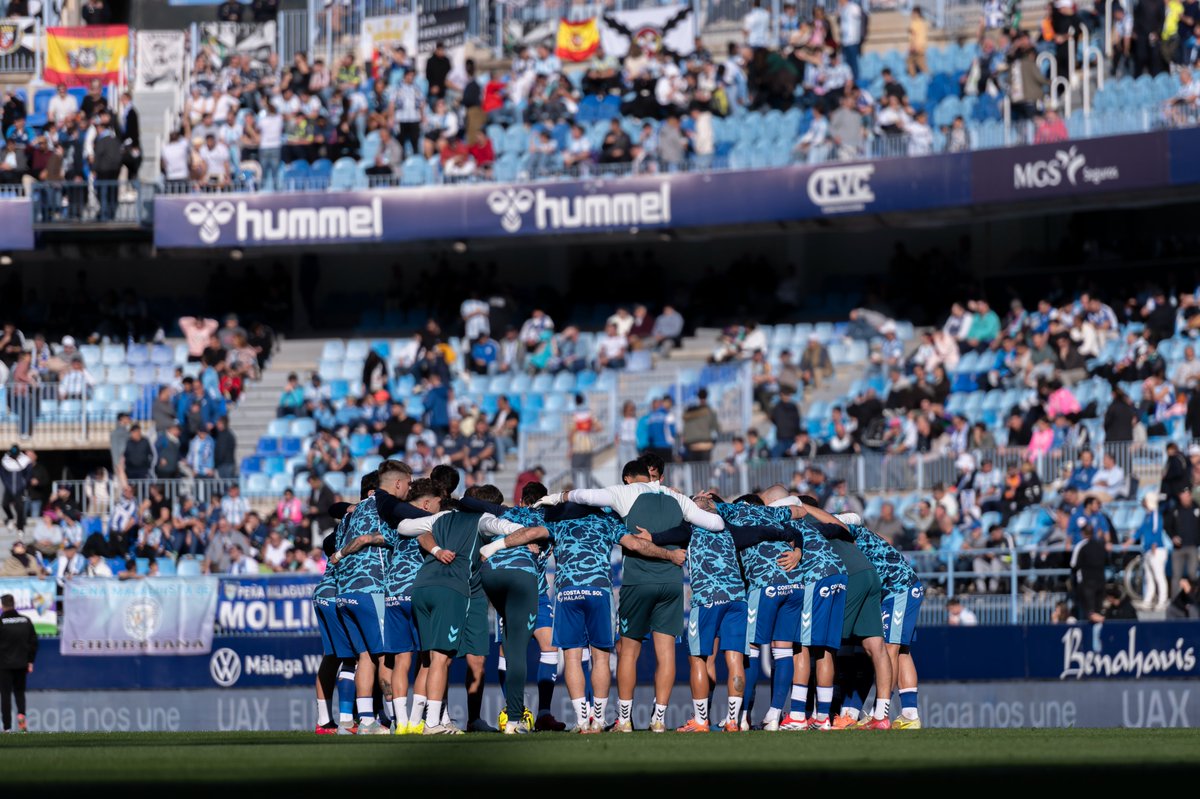 Mañana juega nuestro Málaga 🩵🤍