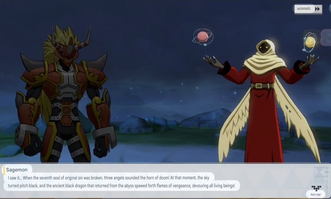 buffyta17's tweet image. Susanoomon SP Story Event
#Digimon New Century