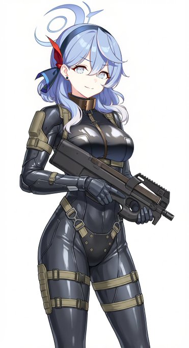 ヘイヴントルーパー(メタルギアのカエル兵)装備の、ブルーアーカイブのアコ

胸の横布切ってやろうかと一瞬思った 