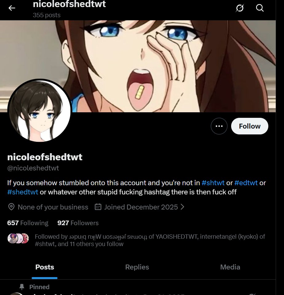 ai_zyu_'s tweet image. this account is so corny theyre trying so hard to sound like nicole but they just sound like an edgy reddit addict i cant