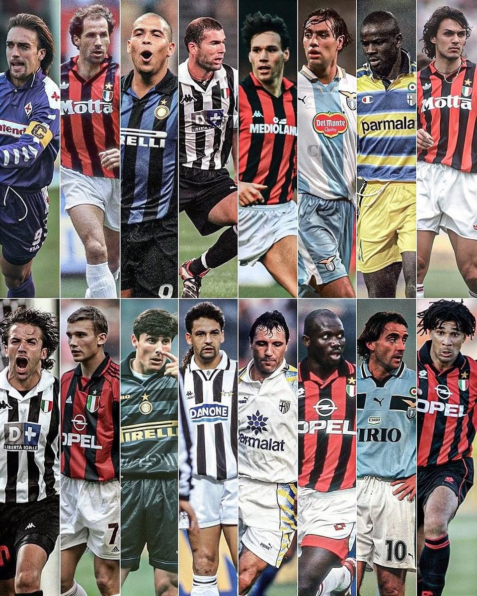 futbolmundialsp's tweet photo. El calcio en los años 90, un auténtica LOCURA 🔥 https://t.co/6hwKpKiJH4