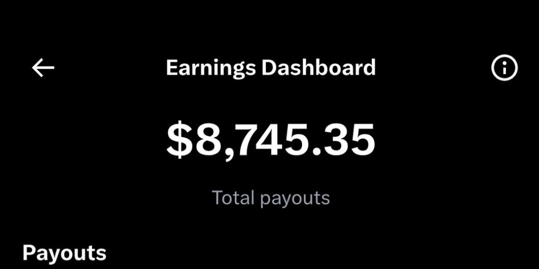 ارباح منصة X تعتمد على النشاط الصحيح 

1 - تفاعل صحيح 
2 -  تغريدات مميزة 
3 - تجيك ارباح حلوة ✅️

🔥🔥🔥🔥🔥🔥🔥🔥🔥🔥
If you are active