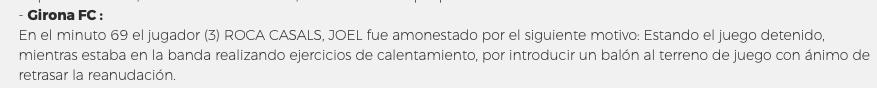 Me gustaría que algún árbitro me explicara por qué en el primer caso fue tarjeta roja (con tres partidos de sanción) y en el segundo, tarjeta amarilla. Los dos hicieron lo mismo.