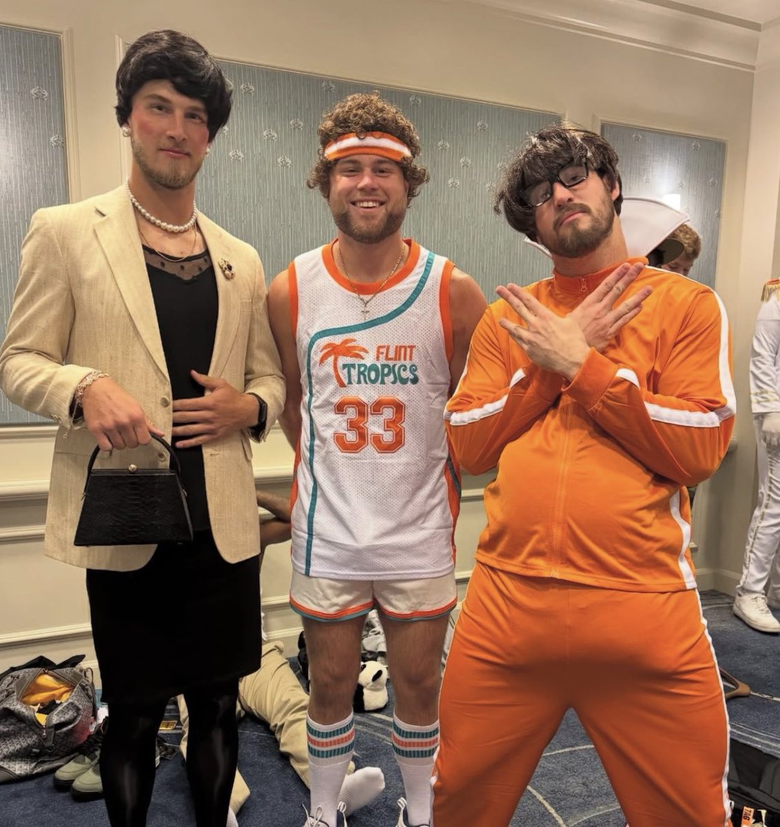 BarstoolNOLA's tweet image. Is Shough dressed up as Mrs. Benson???😂 😂😂