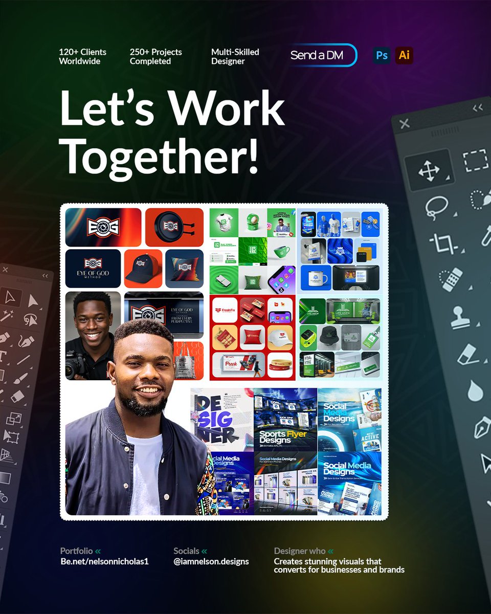 IamNelson001's tweet photo. This project was about strategy + clarity working together to help the brand connect better with customers.

If your brand needs visuals that communicate clearly and convert intentionally, let’s work.
DM or email: workwithiamnelson001@gmail.com https://t.co/bCKCslyHBK