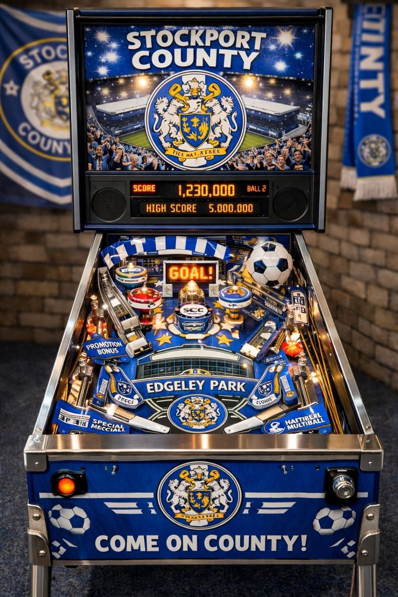 Stockport County vs Rotherham, in an image
