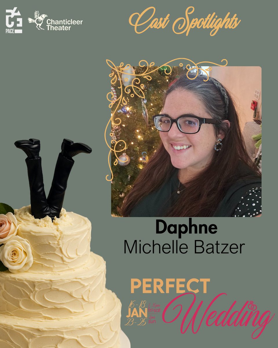 PACEartsiowa's tweet photo. 👑 Michelle Batzer is Daphne, the bride’s mother, determined to keep this wedding on track.... no matter what.

💐 See the mayhem unfold in Perfect Wedding!
https://t.co/dDK97XH8uM

#PACEArtsIowa #UNleashCB #ArtsMatter #Community #PerfectWedding #ChanticleerTheater #LiveTheater https://t.co/7xSRLONaBh