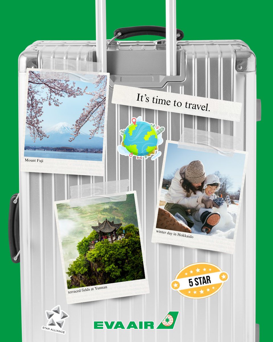 Take this as a sign: it's time to pack your bags, chase new