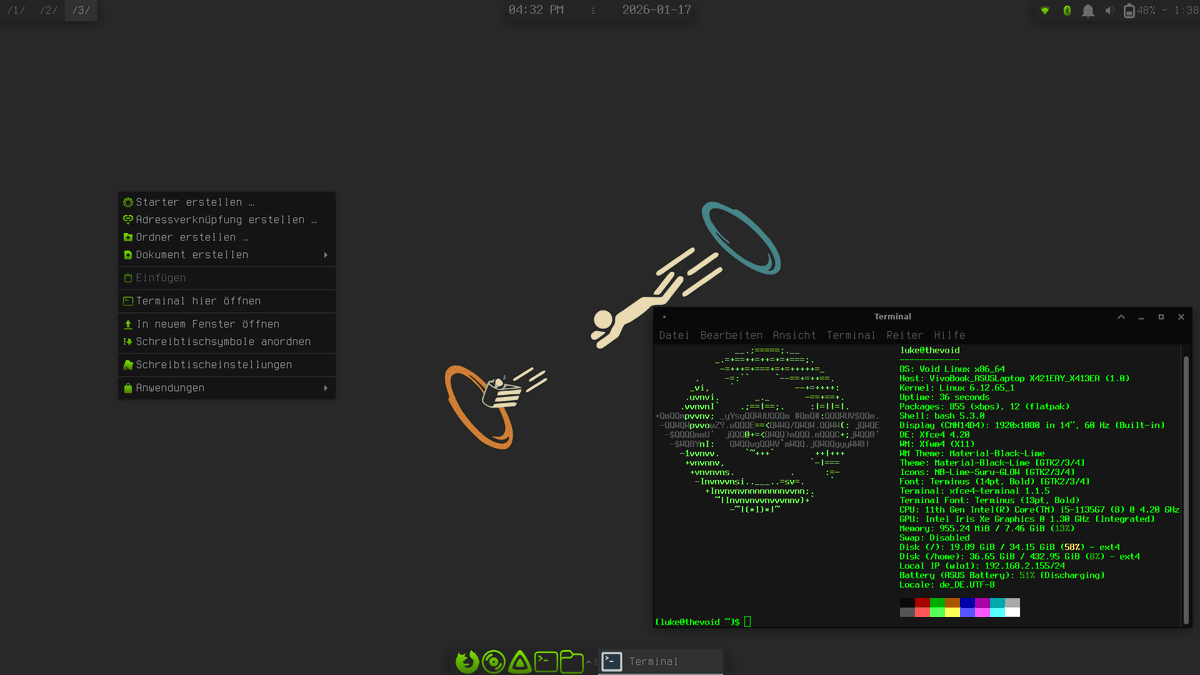 [XFCE] Void Linux - Noob here, this is my very first one! Link: https ...