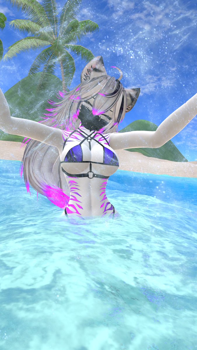 how a german winter feels like for a snow tiger 💜